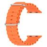 Λουράκι Σιλικόνης Ocean Silicone για Apple Watch Ultra 49mm / 45mm / 44mm / 42mm – Orange