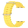Λουράκι Σιλικόνης Ocean Silicone για Apple Watch Ultra 49mm / 45mm / 44mm / 42mm – Yellow