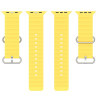 Λουράκι Σιλικόνης Ocean Silicone για Apple Watch Ultra 49mm / 45mm / 44mm / 42mm – Yellow