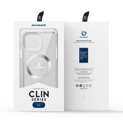 Θήκη Σιλικόνης DUX DUCIS Clin Mag Series για iPhone 14 Plus (6934913034323) – Διάφανο