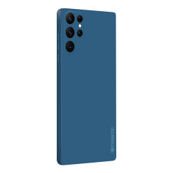Θήκη Σιλικόνης PINWUYO Sense Series Liquid Silicone για Samsung Galaxy S23 Ultra 5G – Μπλε