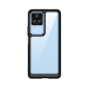 Θήκη Σιλικόνης Colorful Series με Ακρυλική Πλάτη για Xiaomi Poco F4 – Black