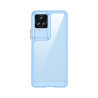 Θήκη Σιλικόνης Colorful Series με Ακρυλική Πλάτη για Xiaomi Poco F4 – Blue